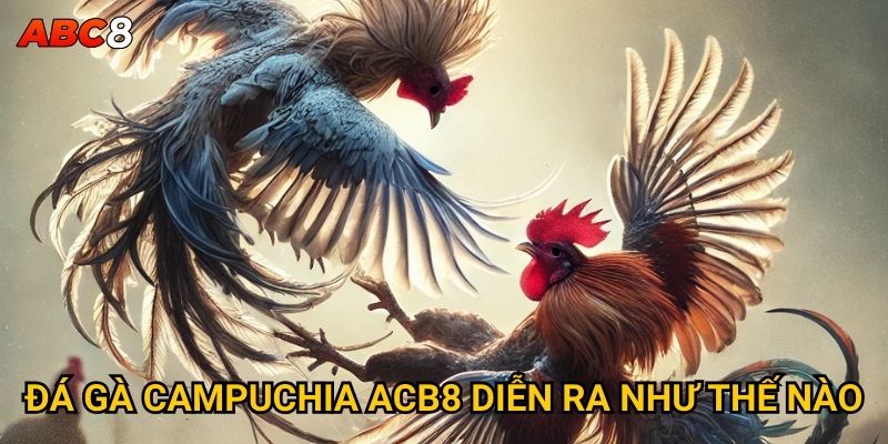 Đá gà Campuchia tại ACB8 có gì khác biệt so với các loại khác? 2 Đá gà Campuchia ACB8 diễn ra như thế nào?